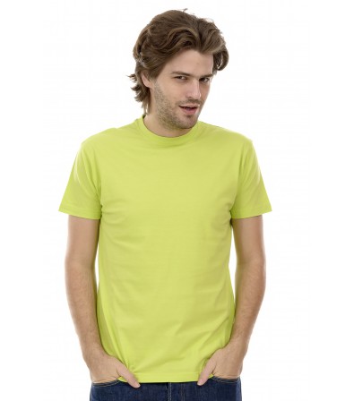 Férfi Rövid Ujjú Póló AlmaZöld