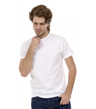 Férfi Rövid Ujjú Póló Fehér
