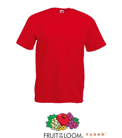 Fruit of the Loom Póló Piros